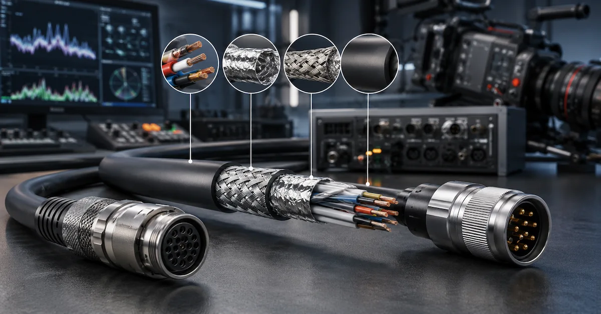EMI-geschirmtes Kabel: So wählen Sie zuverlässige Kabelkonfektionen für den Signalschutz aus