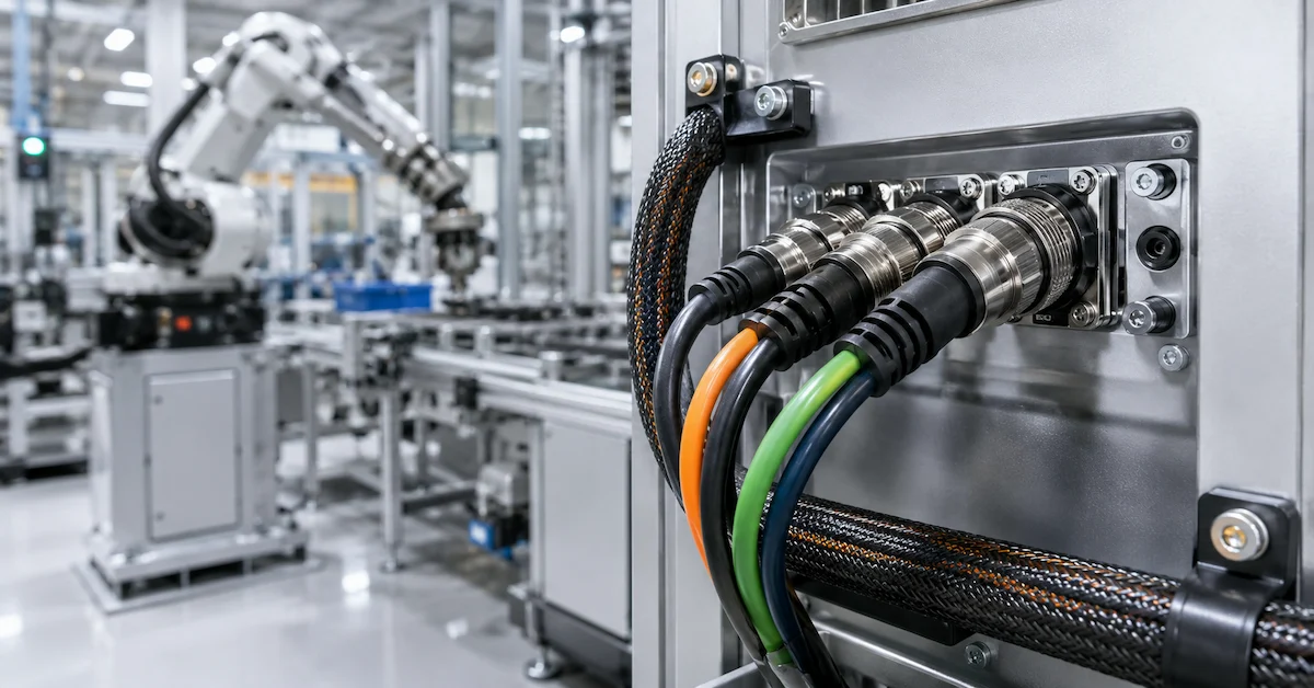 Robuste Kabelkonfektion für industrielle Anwendungen