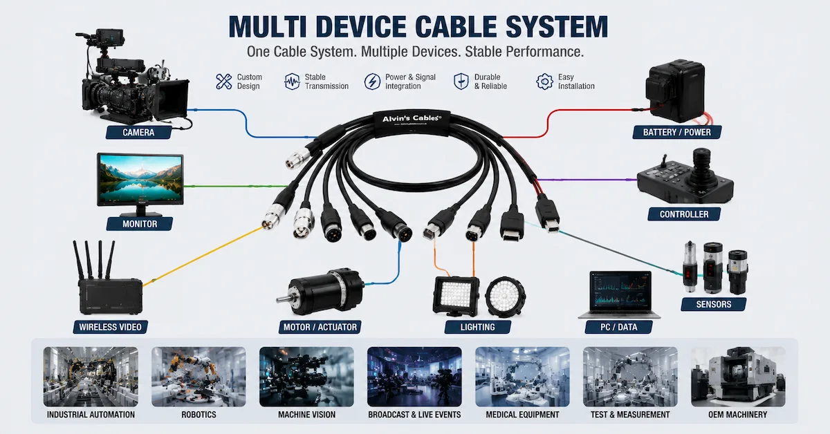 Multi Device Cable System: Building Reliable Connections for Complex Equipment Integration