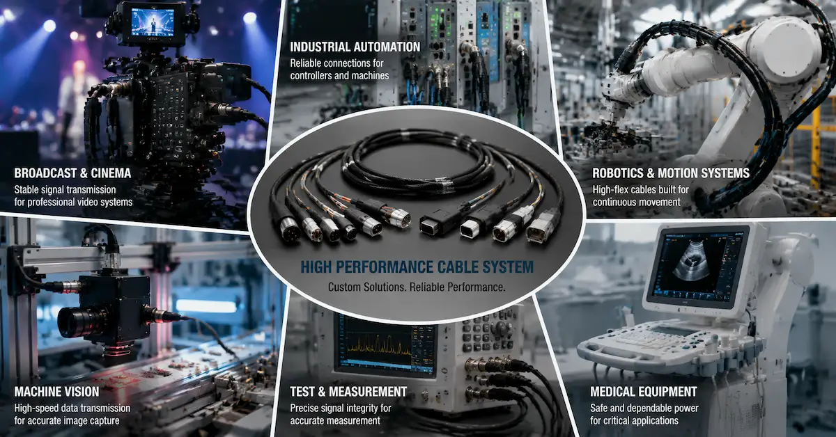 High Performance Cable System: Advanced Cable Solutions for Professional Equipment
