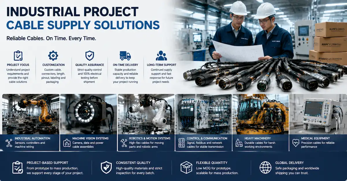 Industrial Project Cable Supply: Reliable Cable Solutions for Large-Scale Engineering Projects